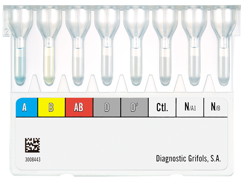 Grifols DG Gel Cards Inter Medico