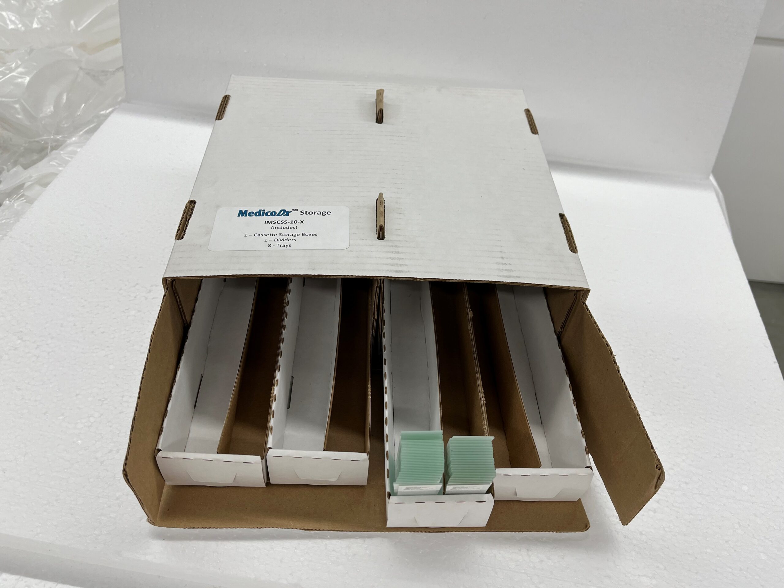 Histology storage boxes